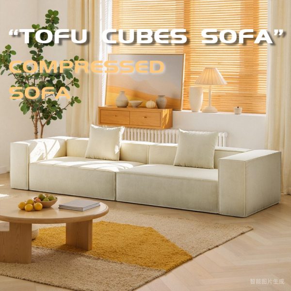 Tofu block sofa - Image 3